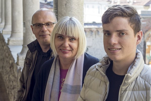 Riccardo, Elisabetta e Stefano