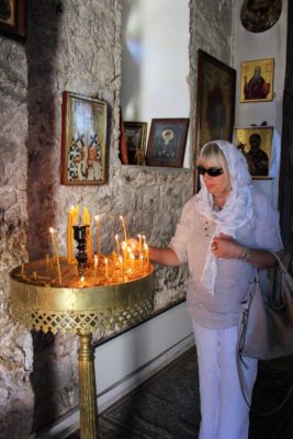 Interno del Monastero ortodosso di Tvrdoš in Bosnia Erzegovina