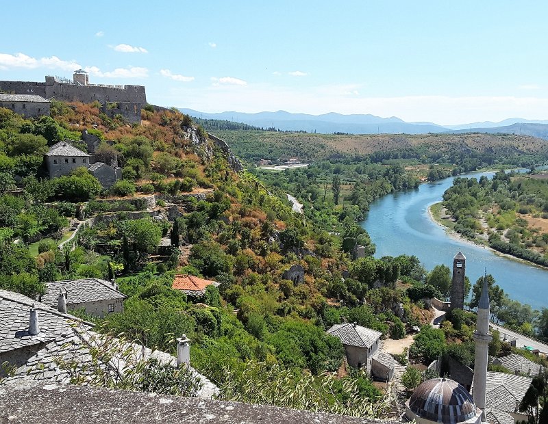 Panorama Počitelj Bosnia Erzegovina