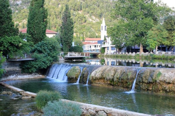 Panorama di Stolac in Bosnia Erzegovina
