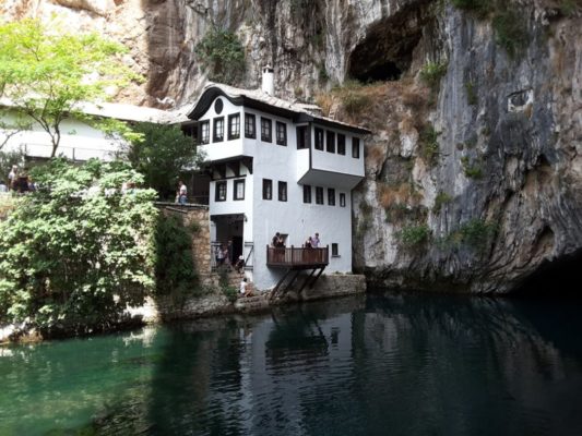 La Tekija di Blagaj in Bosnia Erzegovina