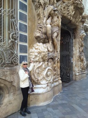 L'ingresso del Palacio del Marqués de Dos Aguas a Valencia