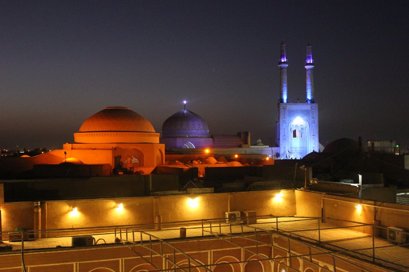 Tramonto a Yazd Iran