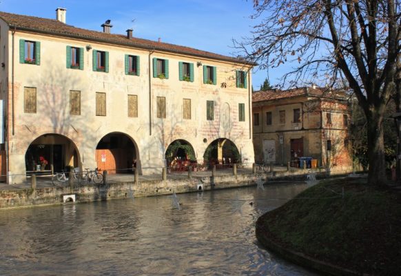 Il Cagnan Grande nel centro di Treviso