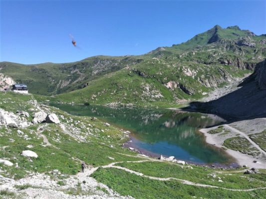 Il lago Volaia in Austria