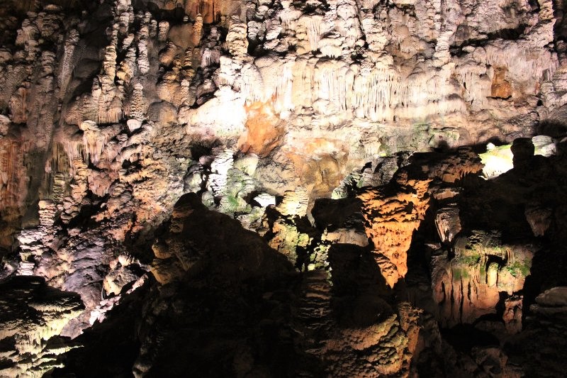 Uno scorcio all'interno della Grotta Gigante in Friuli Venezia Giulia