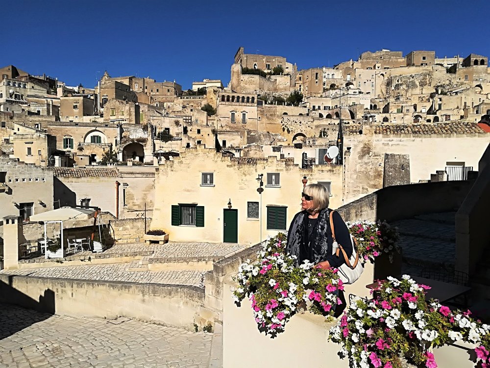 Panorama del Sasso Caveoso a Matera