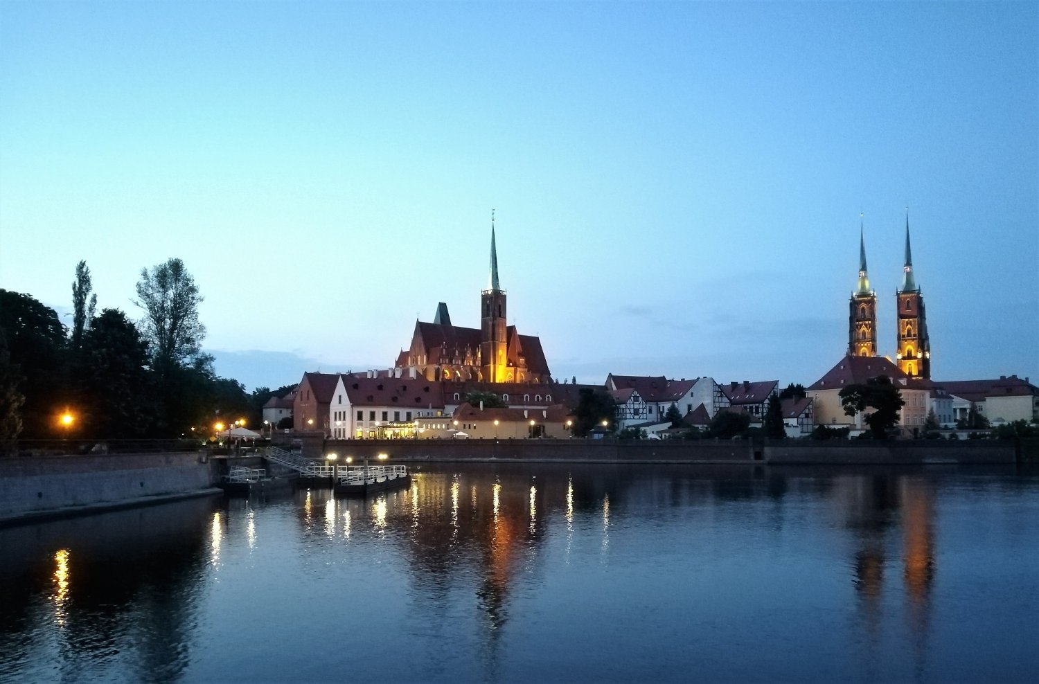 Isola delle Cattedrale a Breslavia