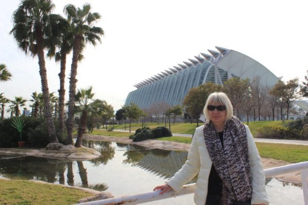 Il parco nel vecchio letto del fiume Túria a Valencia