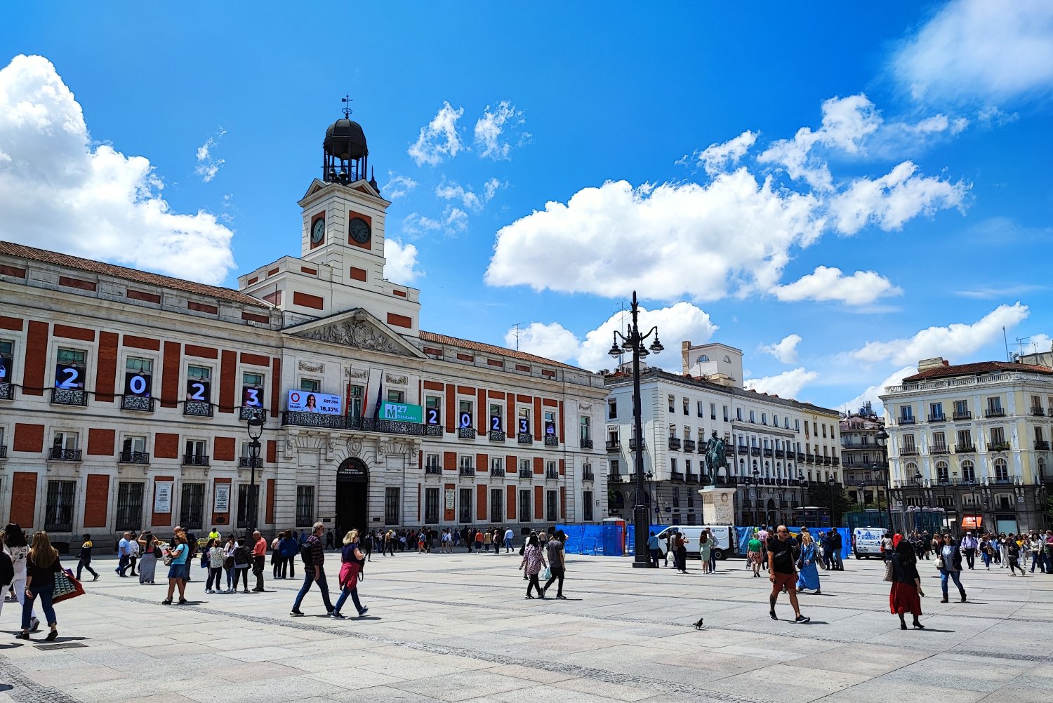 Plaza de la Puerta del Sol a Madrid