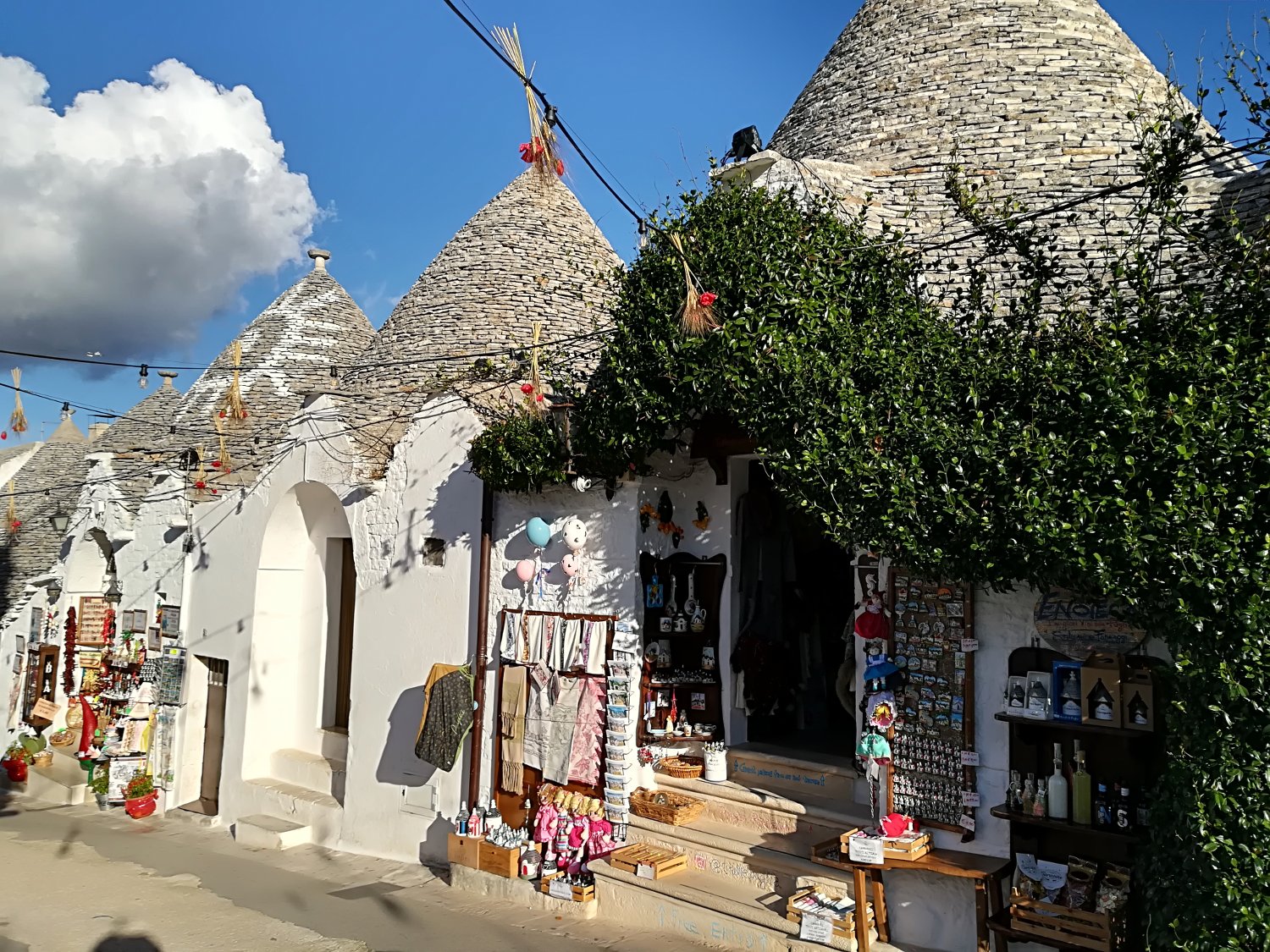 Il Rione Monti a Alberobello