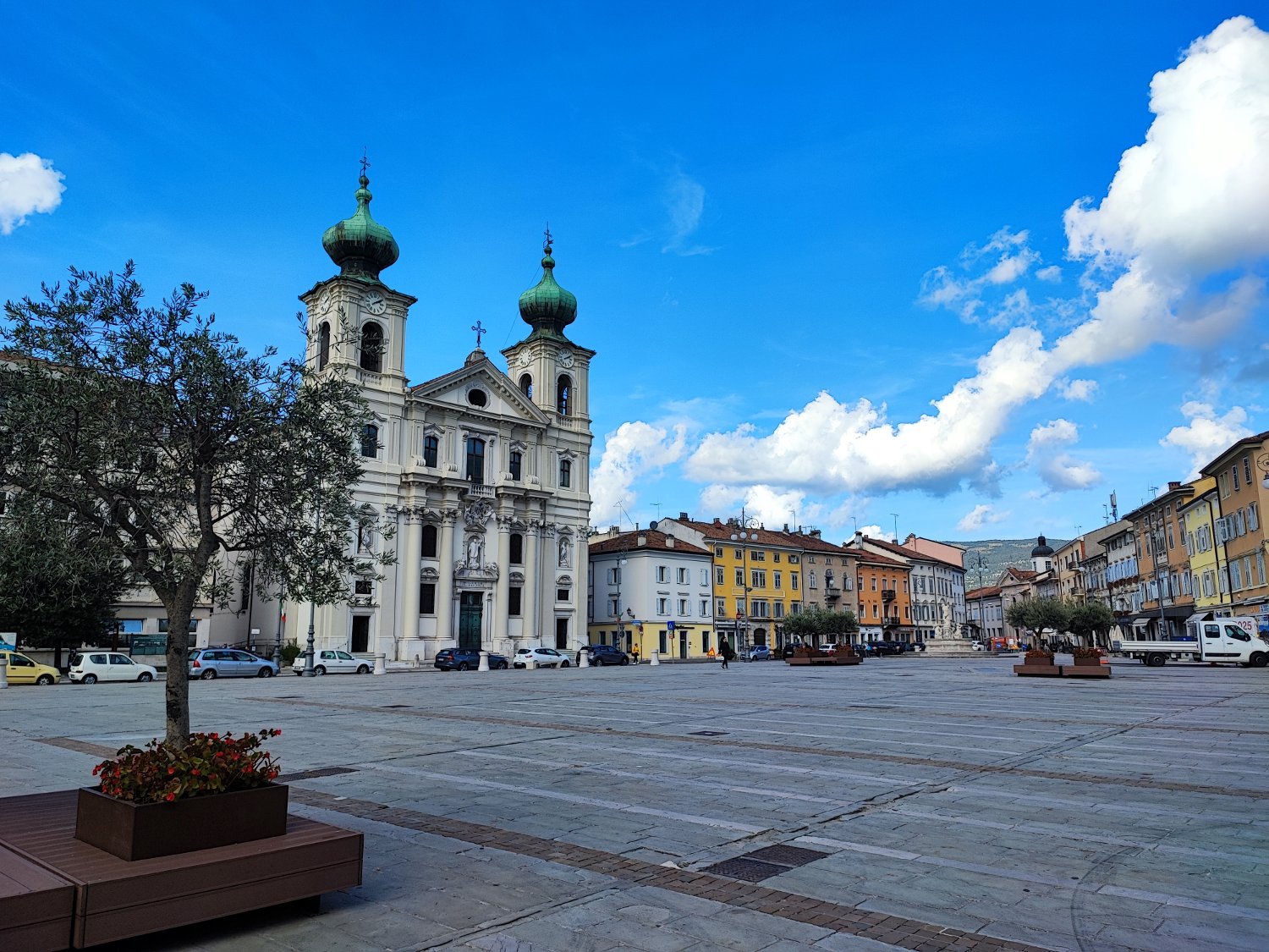 Piazza della Vittoria a Gorizia