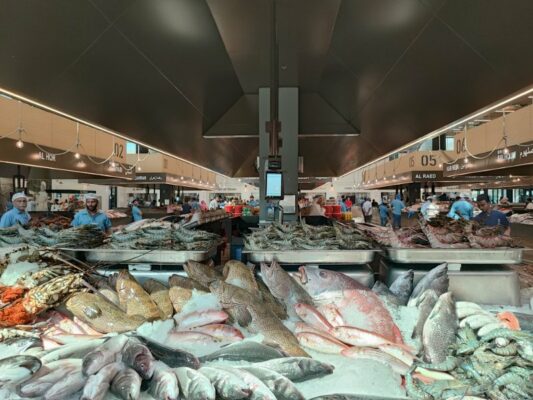 Il Fish Market di Abu Dhabi