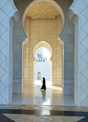 La Gran Moschea dello Sceicco Zayed di Abu Dhabi