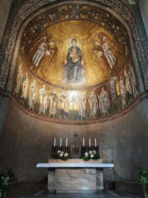 Altare del Santissimo Sacramento nella Cattedrale di San Giusto a Trieste
