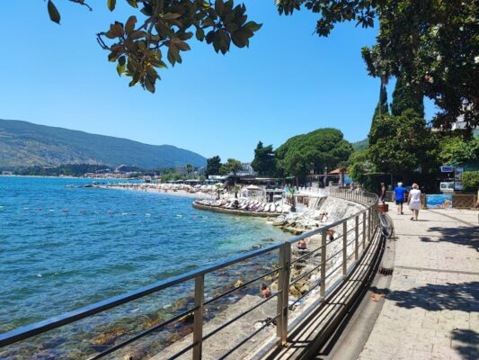 Il lungomare di Herceg Novi