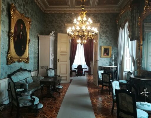 Sala interna Museo Revoltella a Trieste