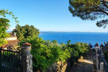 Panorama sul Golfo di Trieste da Contovello