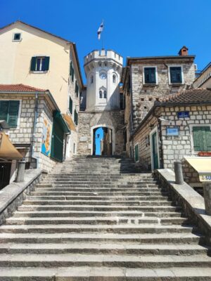La Torre dell'Orologio a Herceg Novi