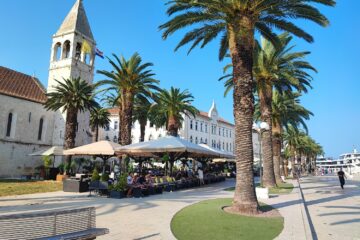 Lungomare di Trogir in Croazia