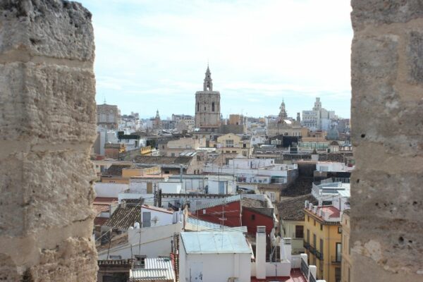 Panorama di Valencia dalla Torre di Serrano